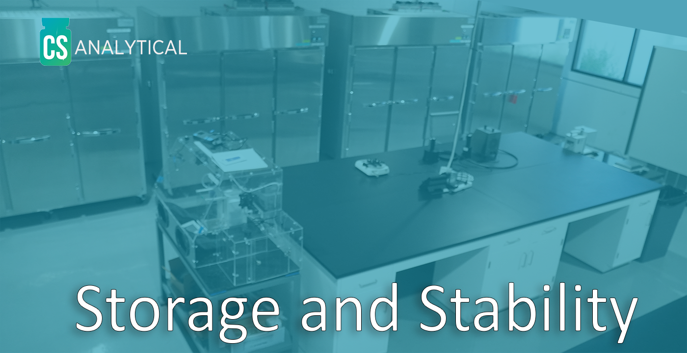 Storage and Stability